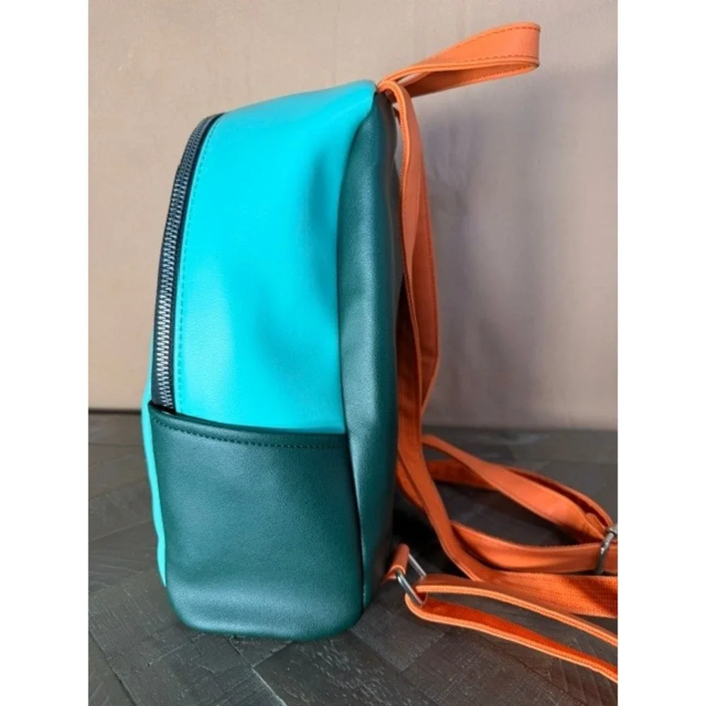 Dragon Ball Super Shenron Mini Backpack Bioworld Teal Orange Anime Bag